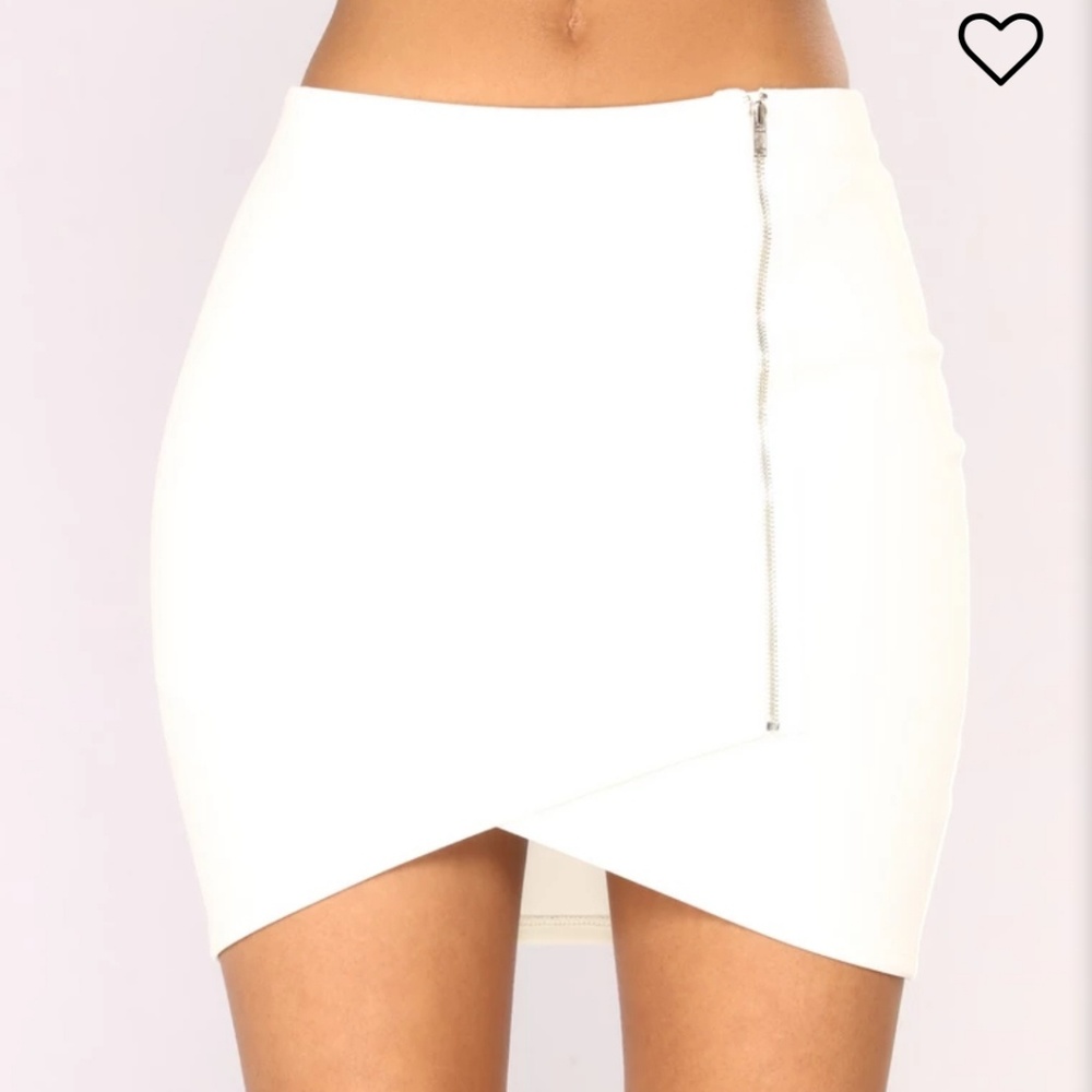 White skirt